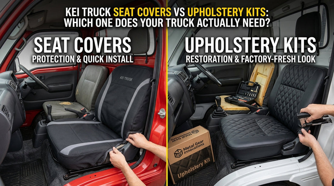 kie truck seat covers vs upholstery kits