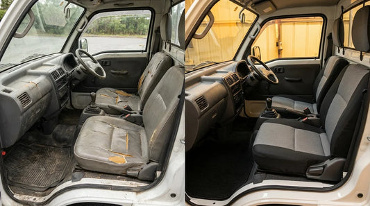 kei truck interior restoration 