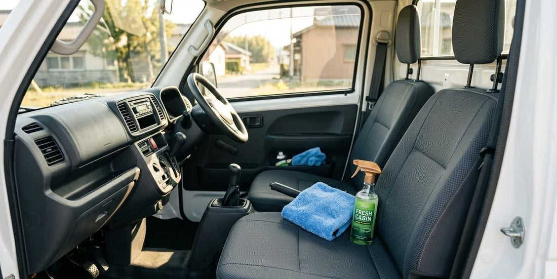 Clean kei truck seat covers with easy maintenance tips to keep seats fresh and protected